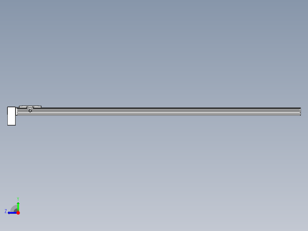 同步带全封闭直线模组TPA-HCB-14D-120-L2050-RP-C-P40-N3右视图