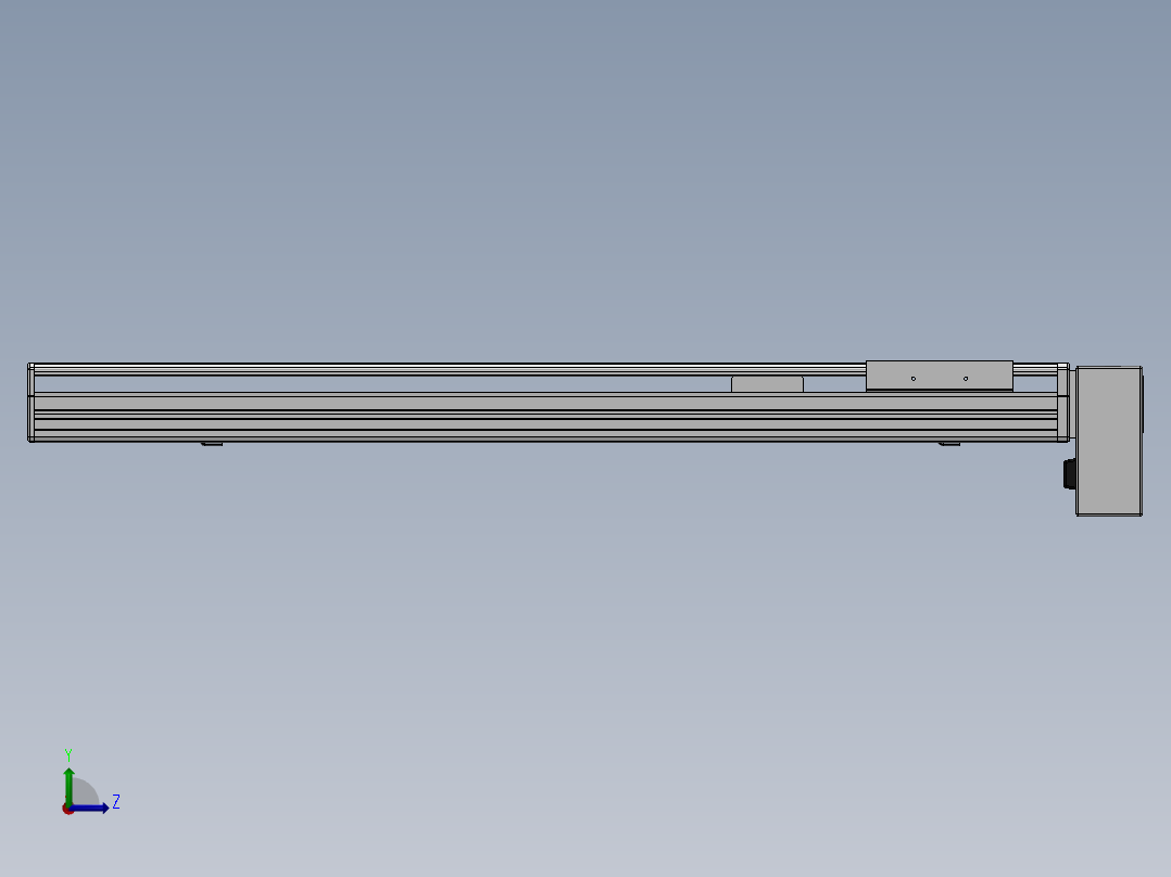 精密模组MT140-L110-700-LD-M40-C4左视图