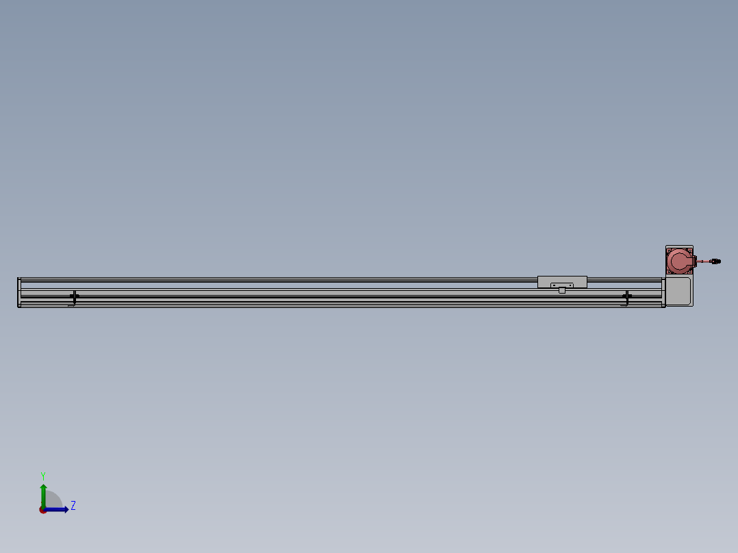 精密模组MT170-L125-1700-RU-M75-C4左视图