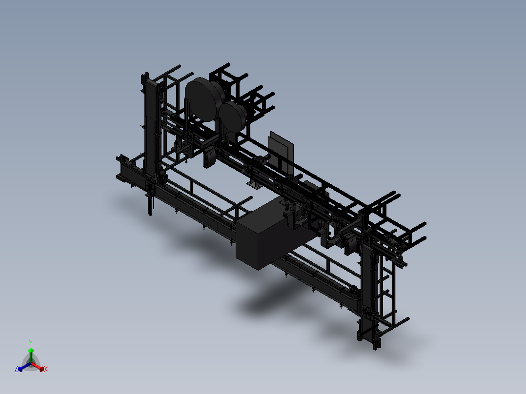 自动生产线 3正等轴测图