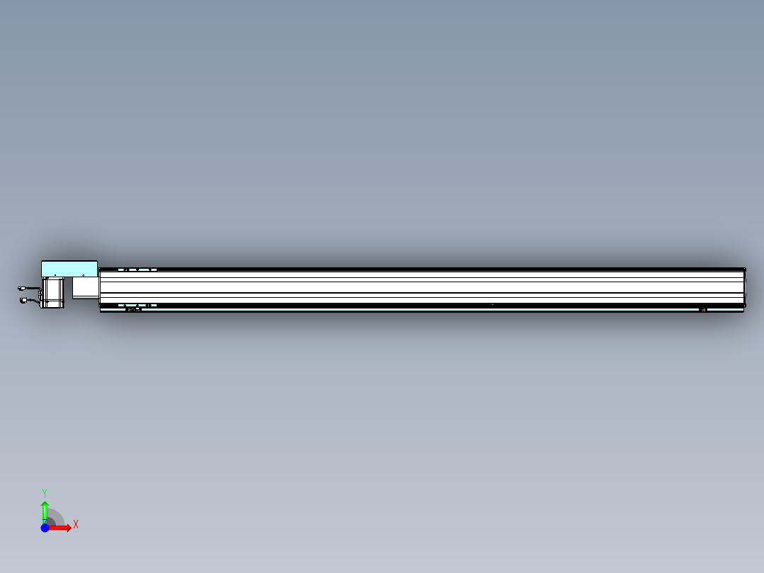 威洛博VBF同步带传动一般环境VBF14-L45-S2000-BR-ZP75-C3前视图