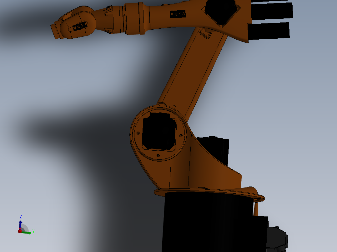 kuka kr16主视图