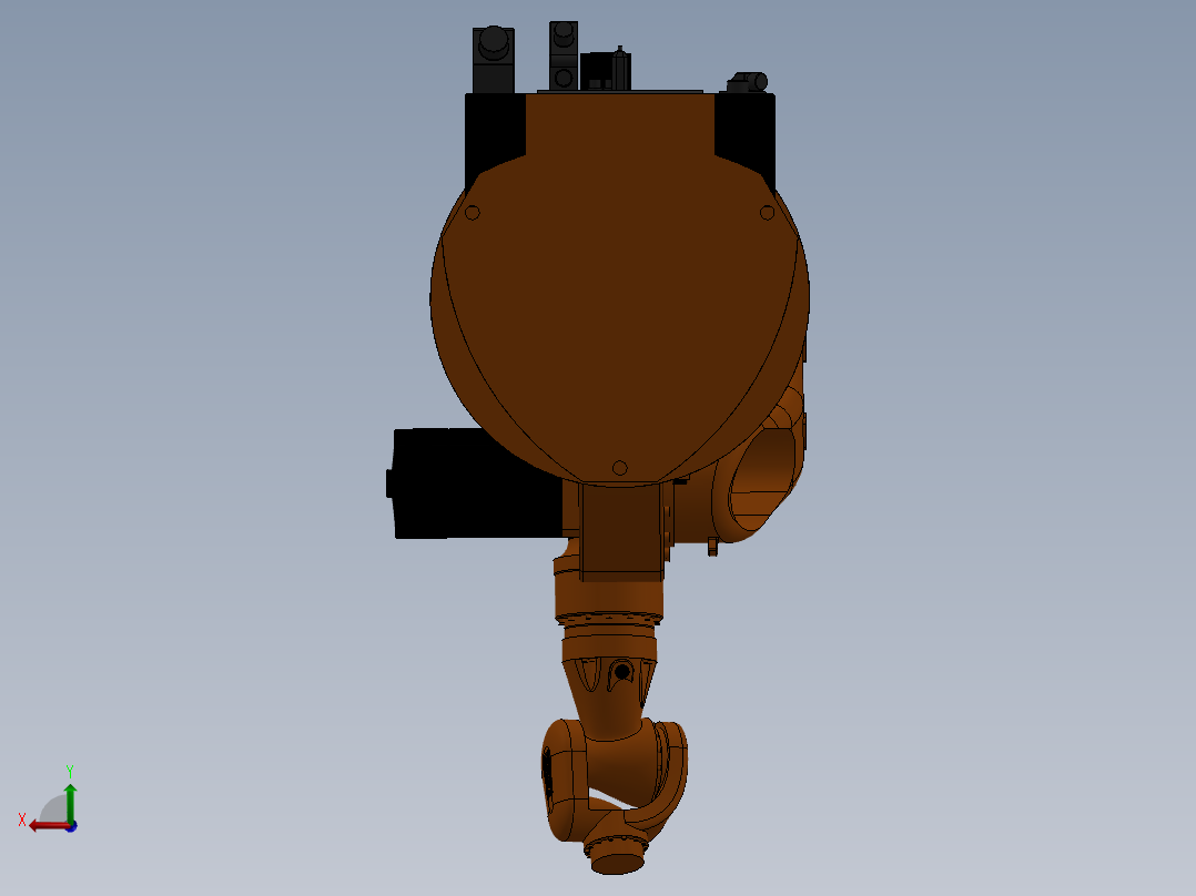 kuka kr16后视图