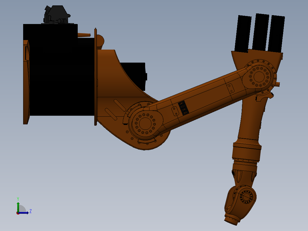 kuka kr16左视图