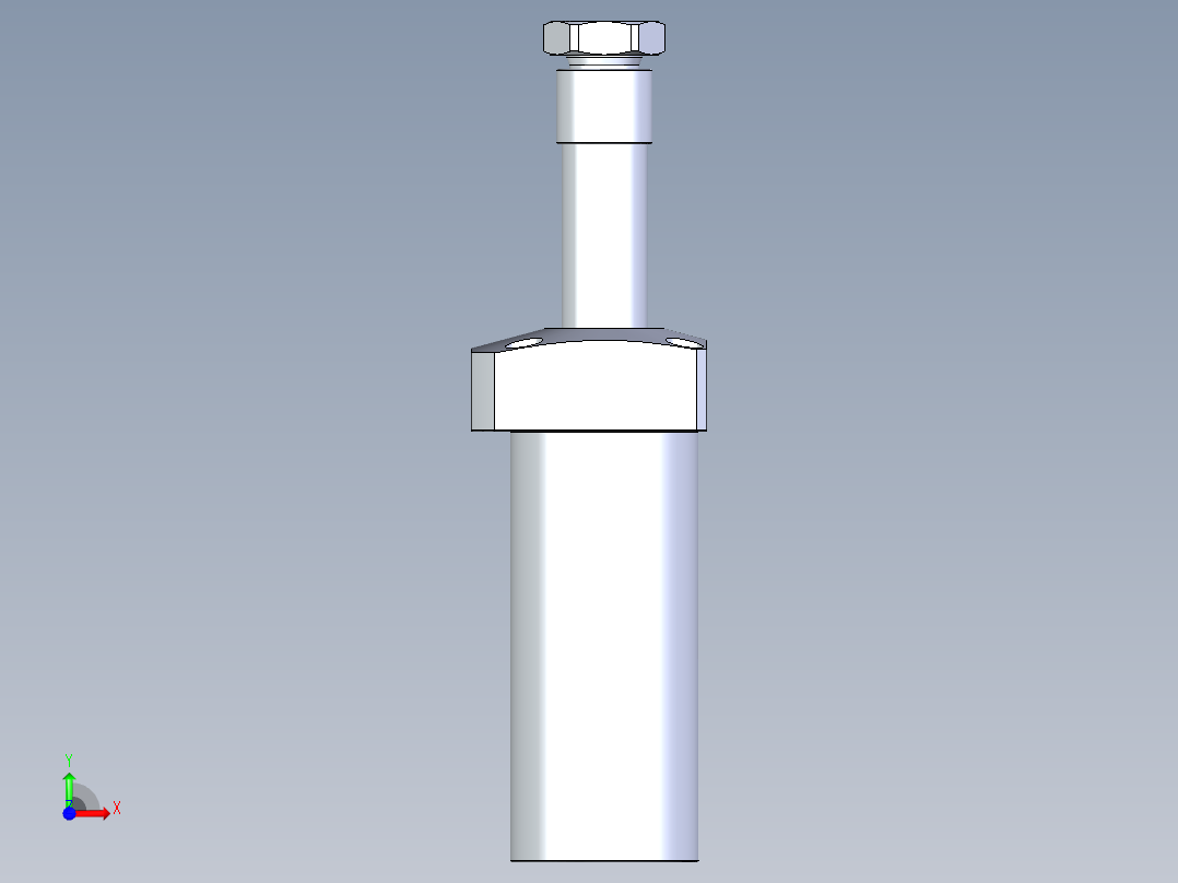 KOSMEKLHA0550-SL-Q40多系列多零件图纸模型前视图