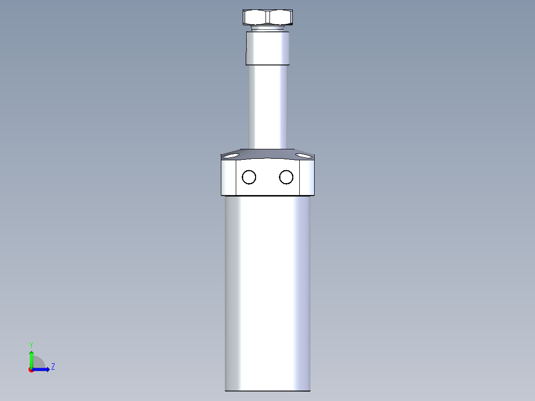 KOSMEKLHA0550-SL-Q40多系列多零件图纸模型左视图