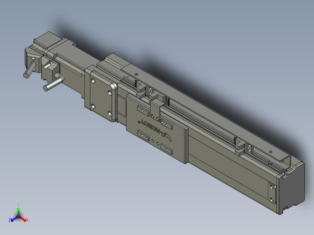 威洛博VT5-S120-BC-P10正等轴测图
