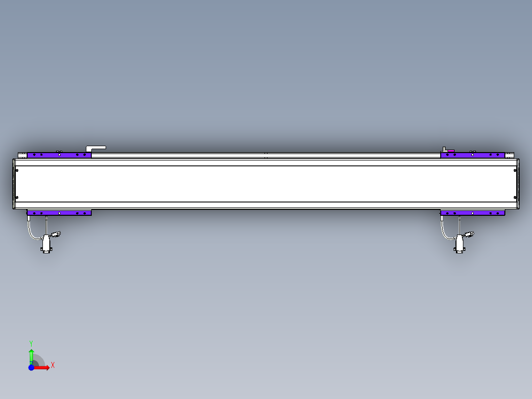 威洛博VL系列3d模型模组2VL14S2Y-S950前视图