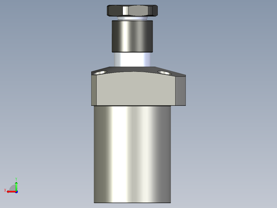 KOSMEKLHS0750-SR-Y45多系列多零件图纸模型后视图