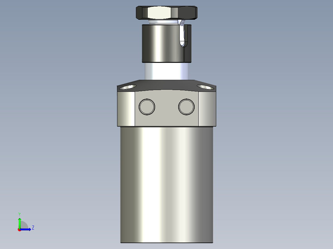 KOSMEKLHS0750-SR-Y45多系列多零件图纸模型左视图