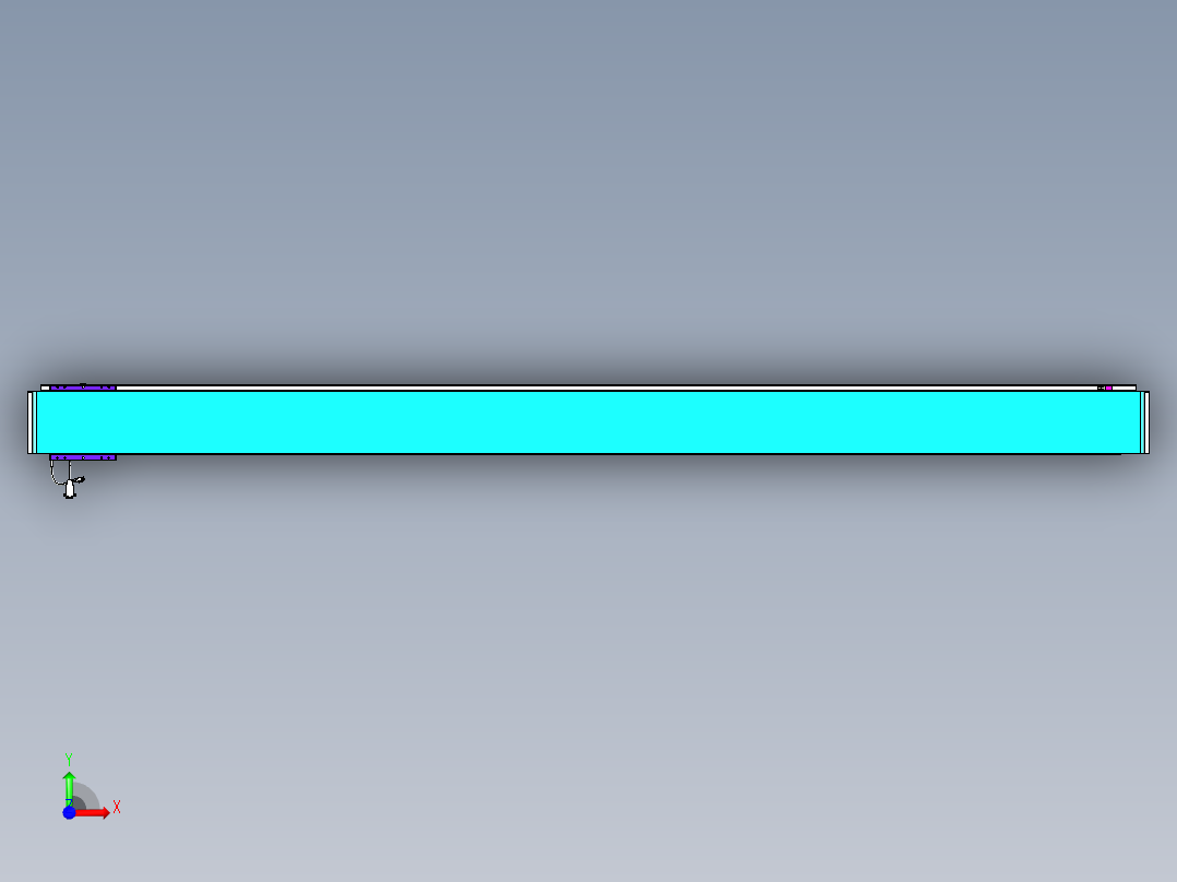 威洛博VL系列3d模型模组VL17E2Y-S2750前视图