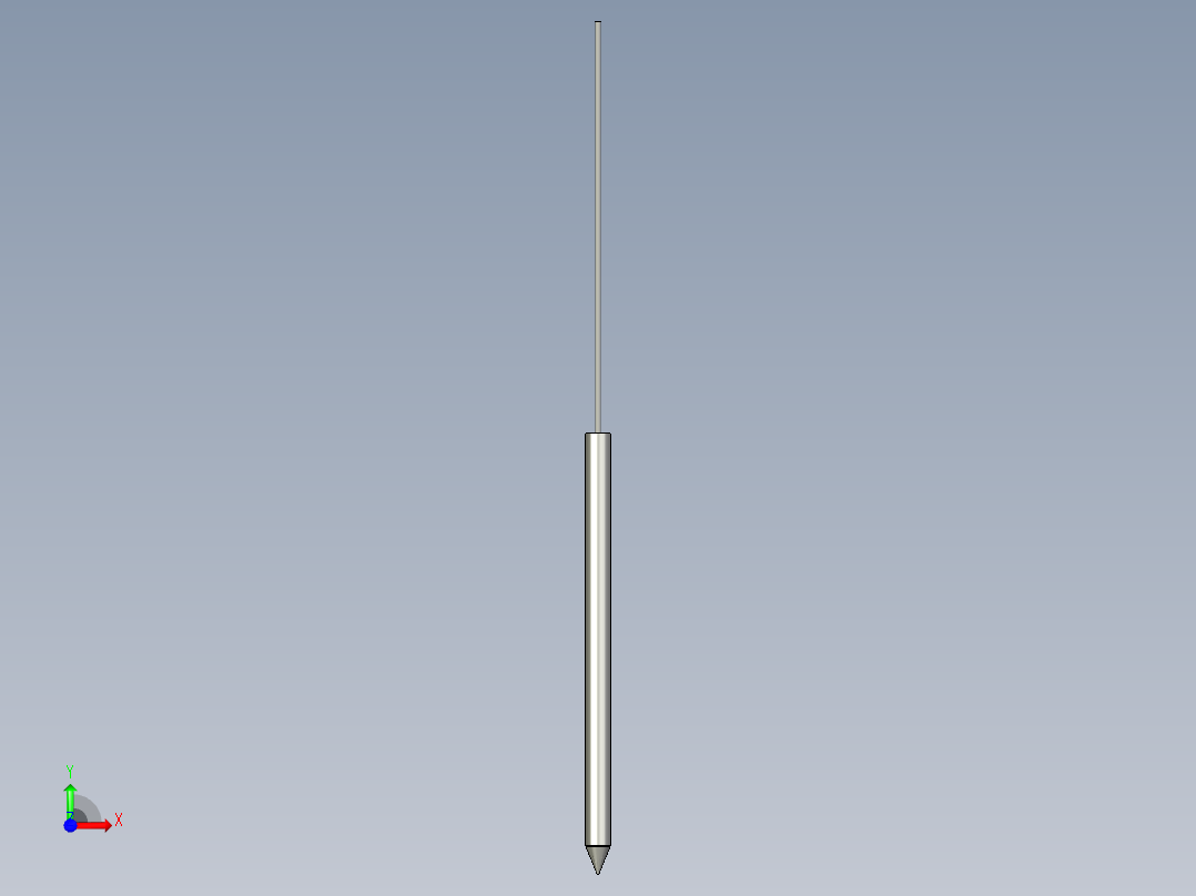 基恩士FU-93_kc图纸模型前视图