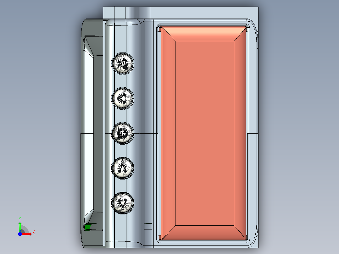 大货车胎压检测显示器前视图