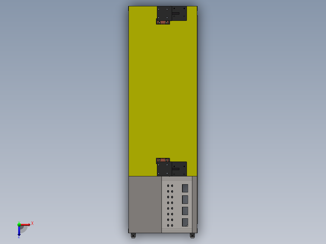 互感器电流测试台（sw21可编辑+工程图）俯视图