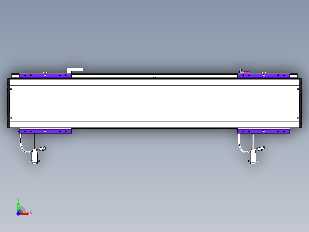 威洛博VL系列3d模型模组2VL17E2Y-S550前视图