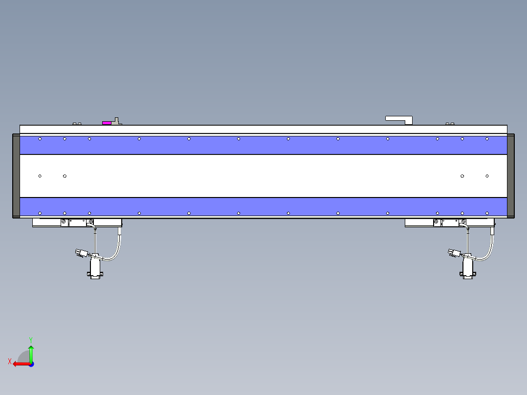 威洛博VL系列3d模型模组2VL17E2Y-S550后视图