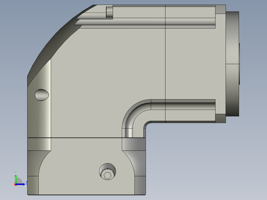 斜齿孔ZPGH090-L1 19-80-100-M6.STEP左视图