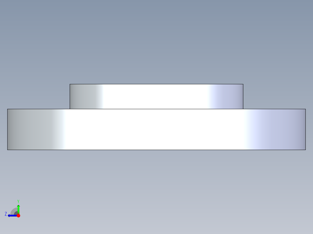 CPVC管件24-Sch80_Flange One-Piece_FPT_9852-040_4in右视图