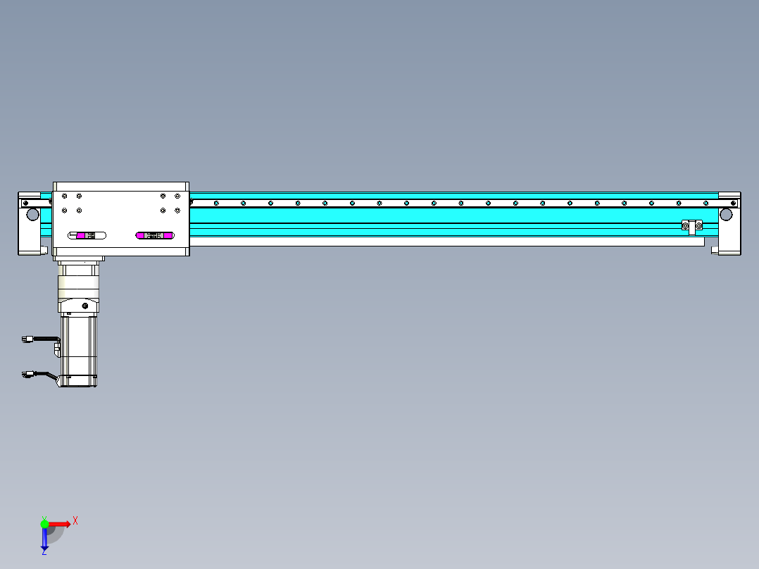 威洛博VG 系列模组VG10Z-L50π-S1140-BC-ZP75B-C3-K俯视图