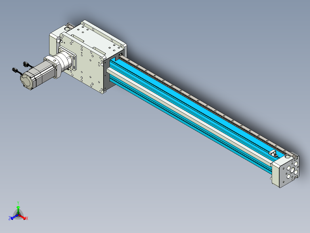 威洛博VG 系列模组VG10Z-L50π-S1140-BC-ZP75B-C3-K正等轴测图