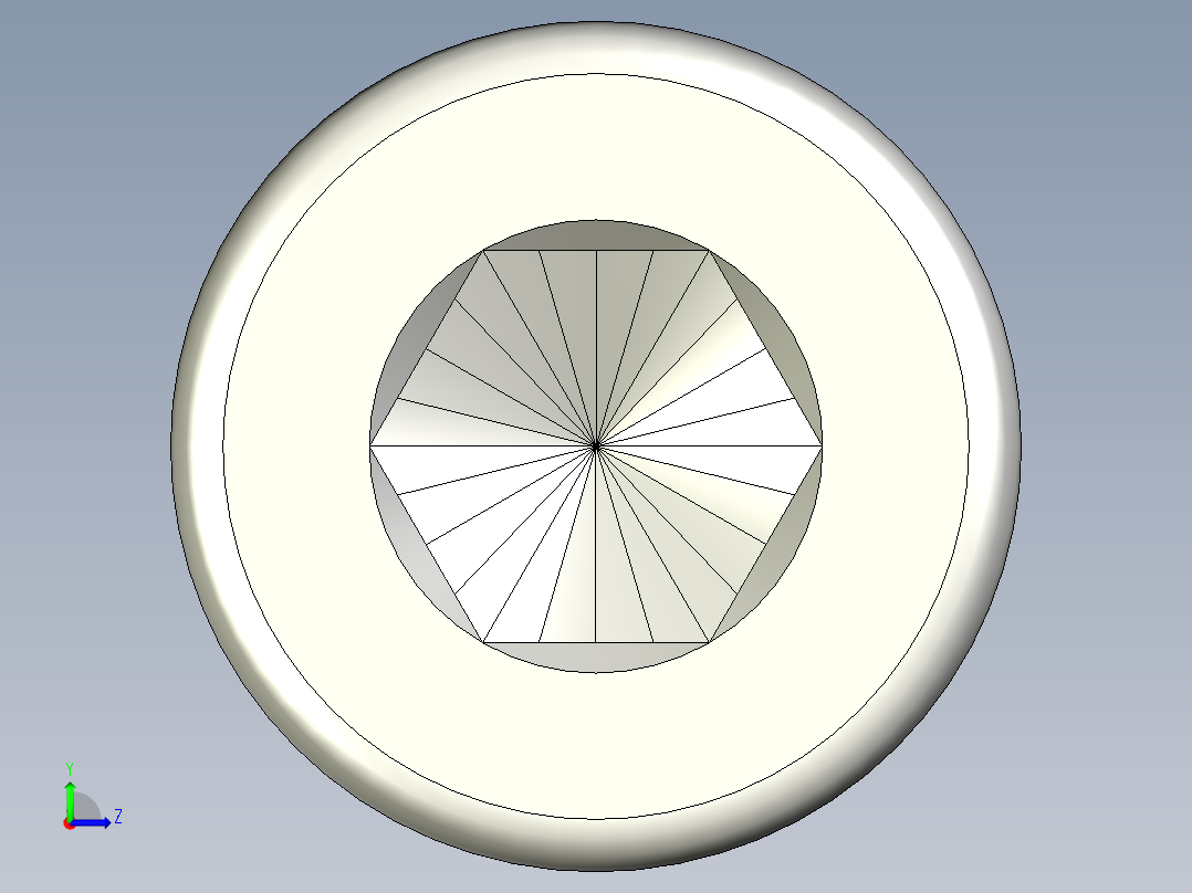 螺钉-DIN_912-M8x40.stp左视图