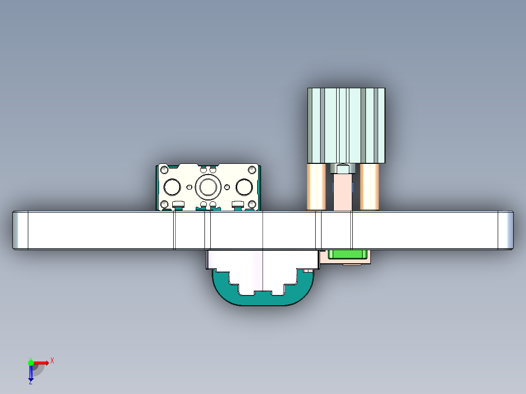 R1-BOT-CNC1-1201俯视图