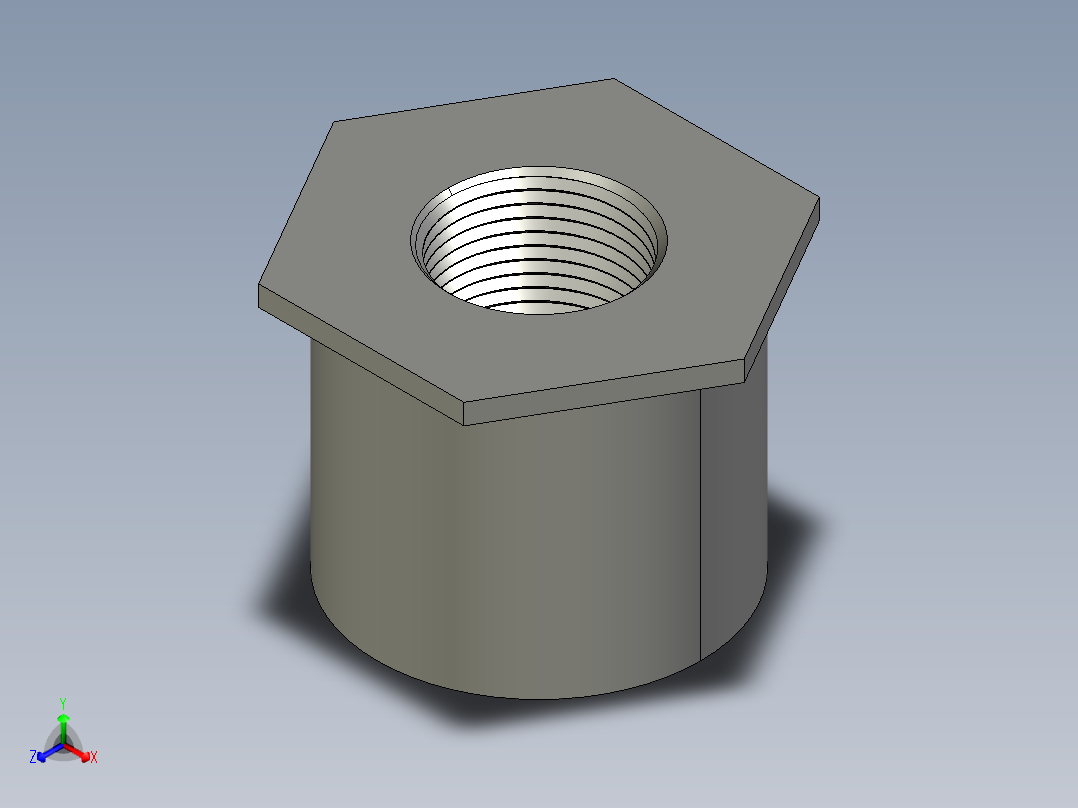 船舶管路系统SeaCor_ReducerBushing_FPTxSPIG_37J138210_1.5in x 0.75in