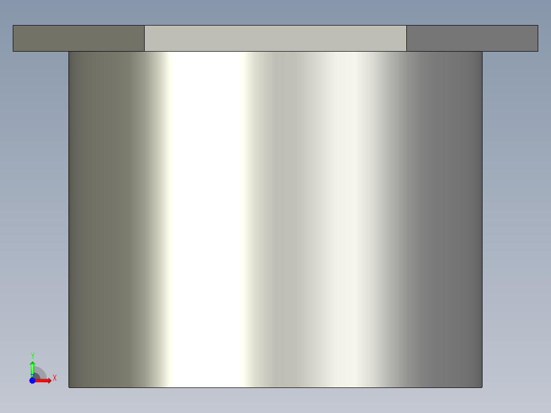 船舶管路系统SeaCor_ReducerBushing_FPTxSPIG_37J138210_1.5in x 0.75in前视图