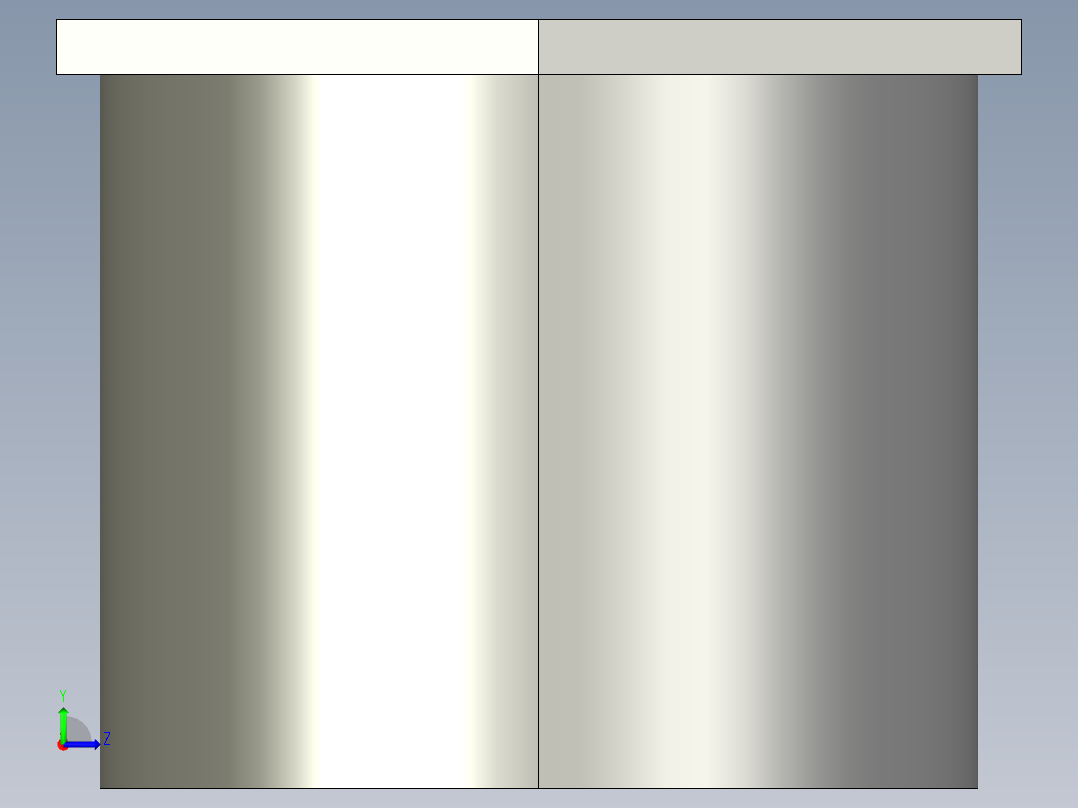 船舶管路系统SeaCor_ReducerBushing_FPTxSPIG_37J138210_1.5in x 0.75in左视图