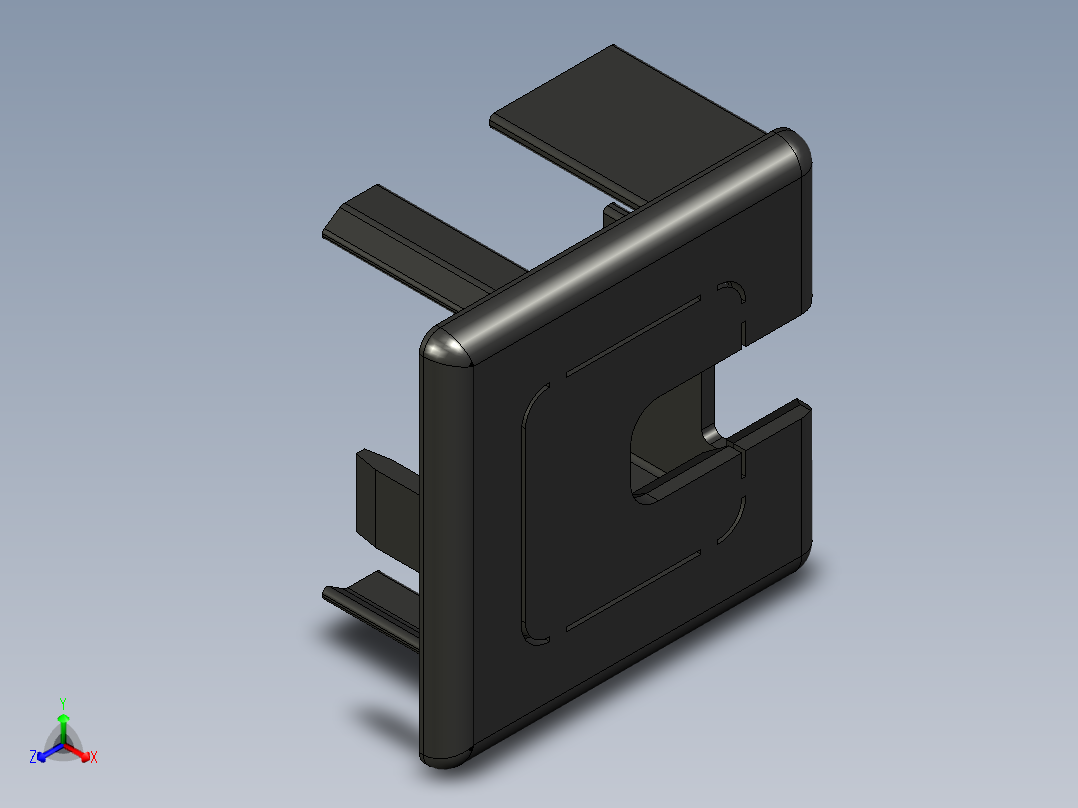 型材-BR CABLE DUCT CAP 45X45 3842535676
