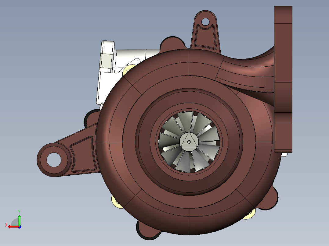 增压器 (9)后视图