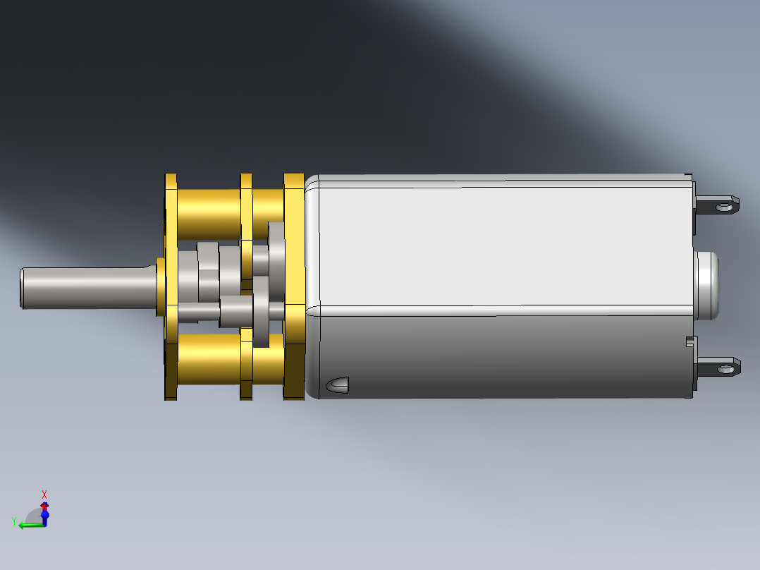 10RPM 6V 60mA 3mm轴迷你DC齿轮变速箱电机