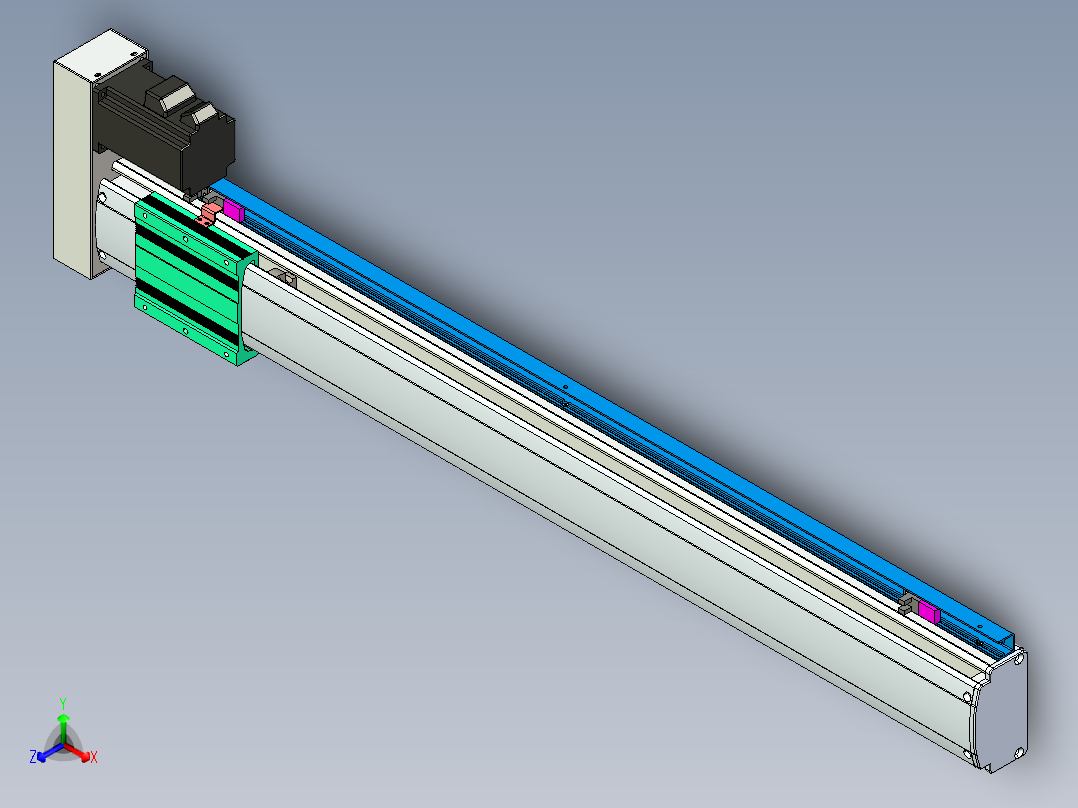 威洛博VF10-L16-C-S750-BR-P40-C4正等轴测图