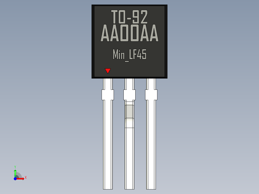 TO-92_Min_LF45_rev1.1前视图