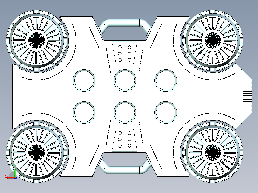 圣殿骑士座驾后视图