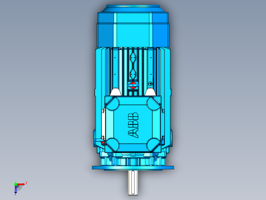 筒仓清扫螺旋钻俯视图