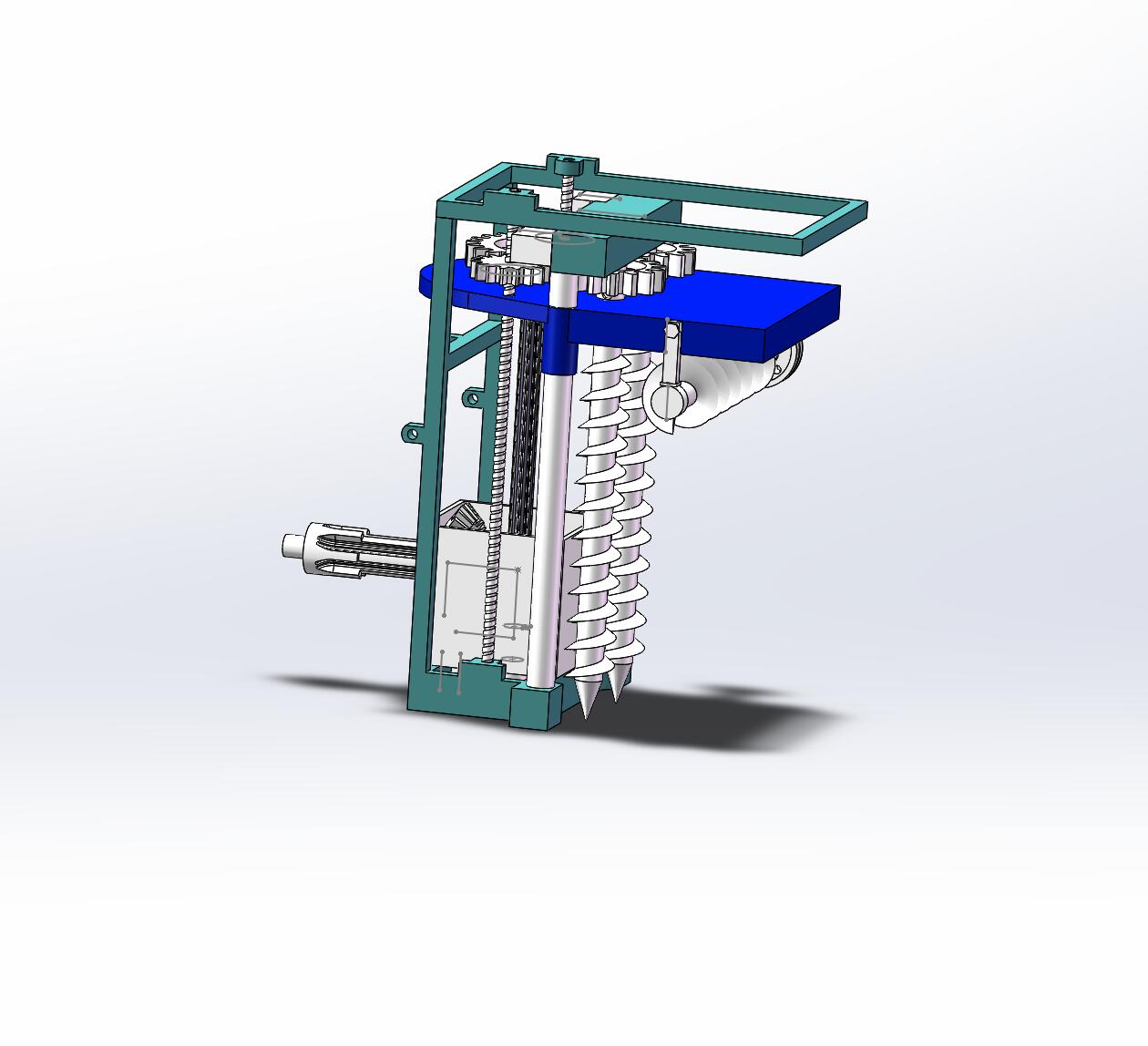 土豆山药挖掘收获机的设计【含三维SolidWorks+CAD图+文档】