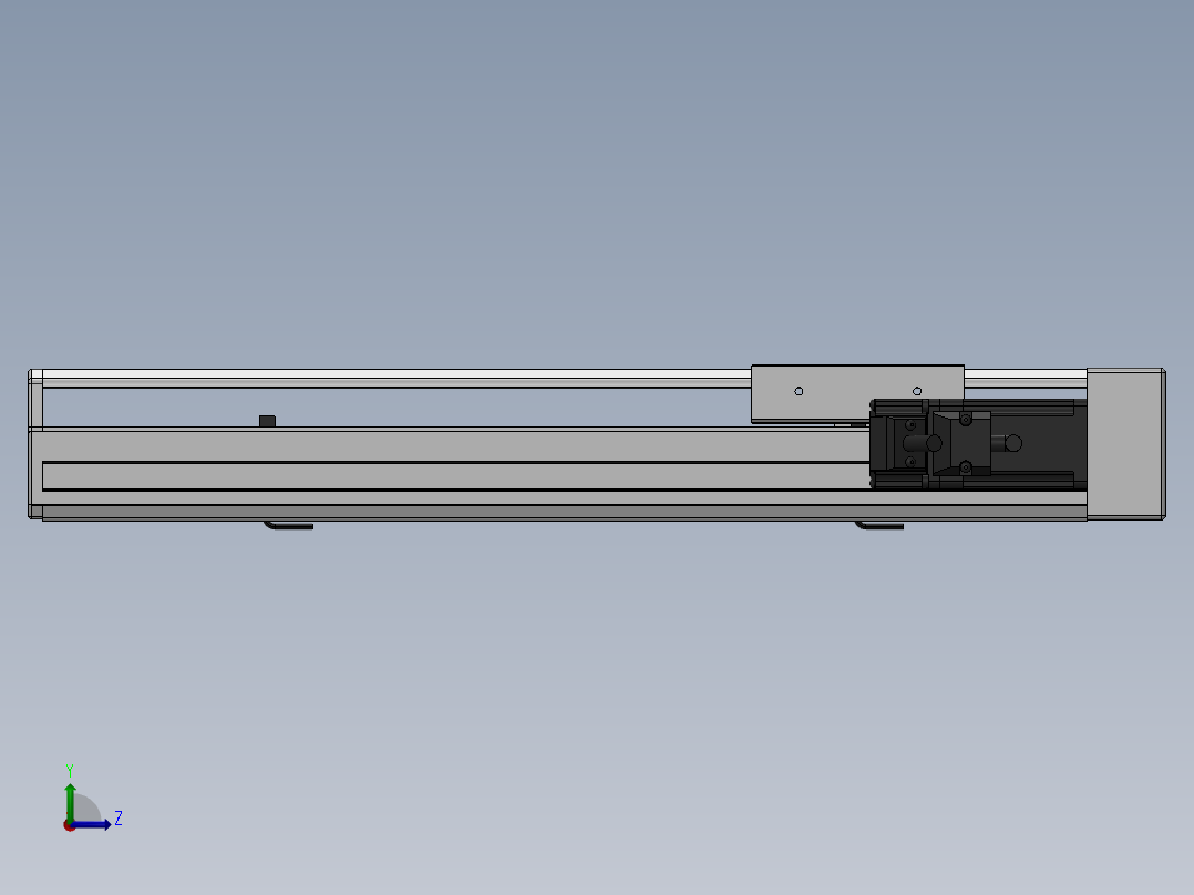 精密模组MY100-T10-250L-BR-P10B-C4-C左视图