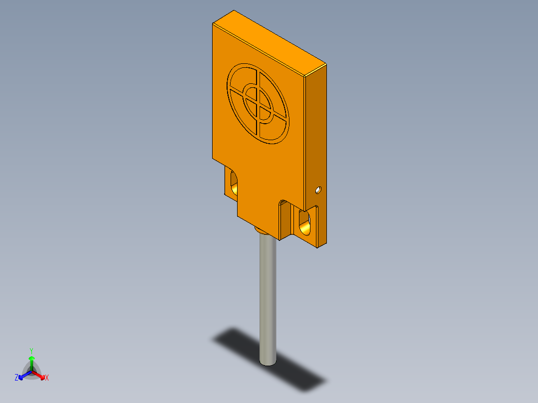 接近传感器CSF35_E05正等轴测图