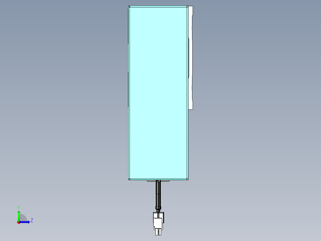 VF丝杆传动-一般环境VF14-Lxx-C-S950-BL-ZP40-C3左视图