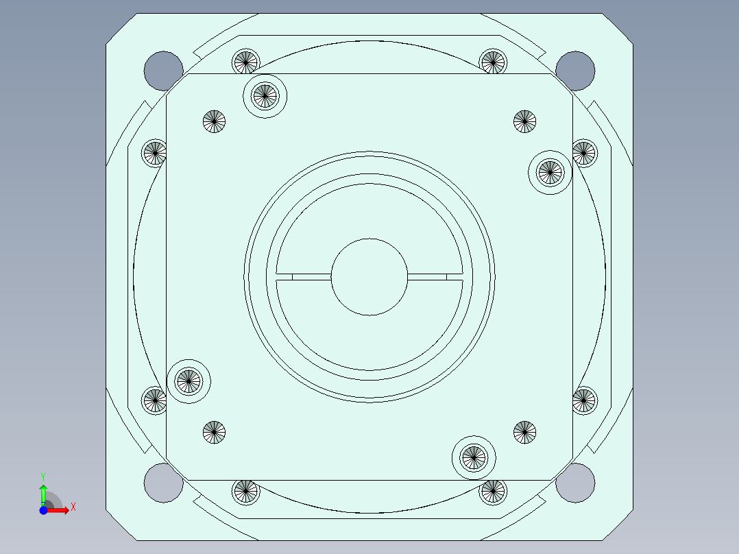 直齿PLX240-L2 35-114.3-200-M12.stp前视图