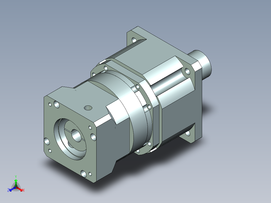 直齿PLX240-L2 35-114.3-200-M12.stp正等轴测图