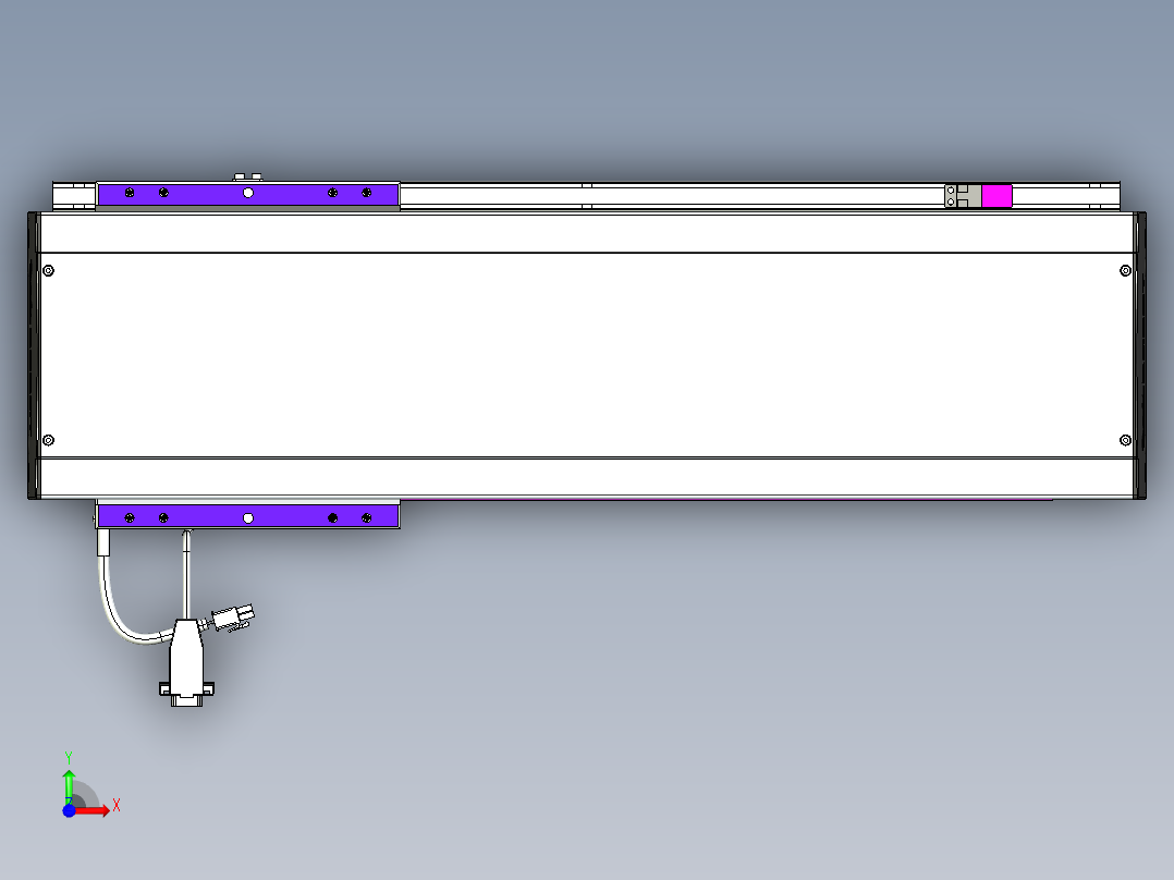 威洛博VL系列3d模型模组VL17E2Y-S400前视图