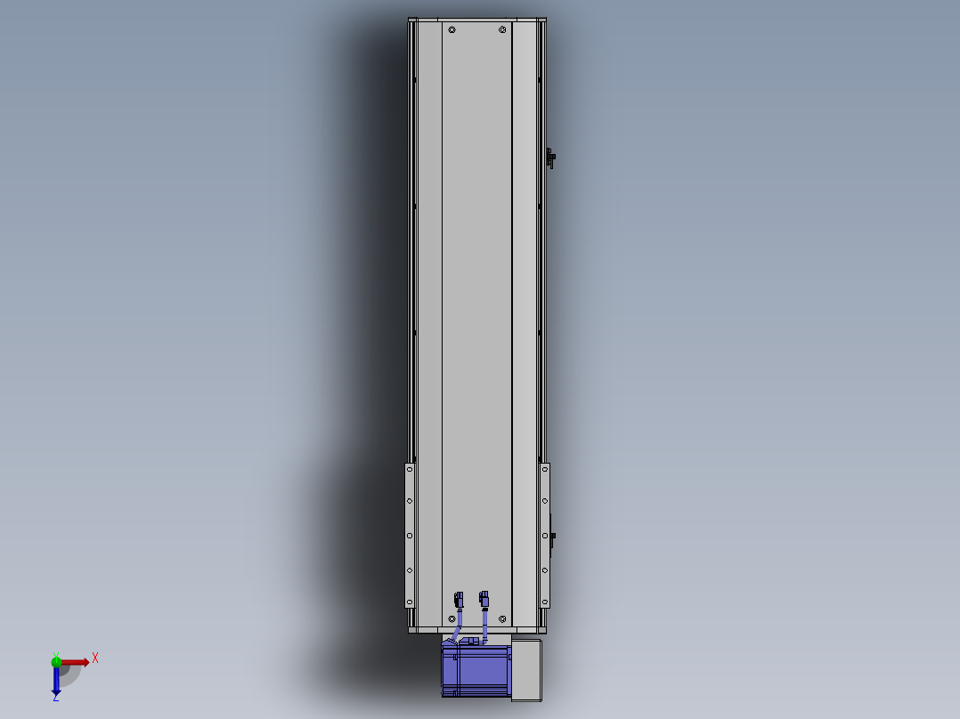 精密模组MT220-L150-600-RU-M75-C4俯视图