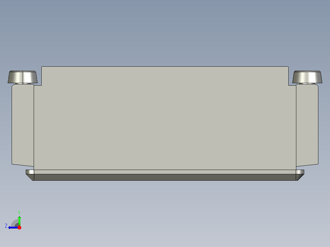基恩士LS-D501_kc图纸模型右视图