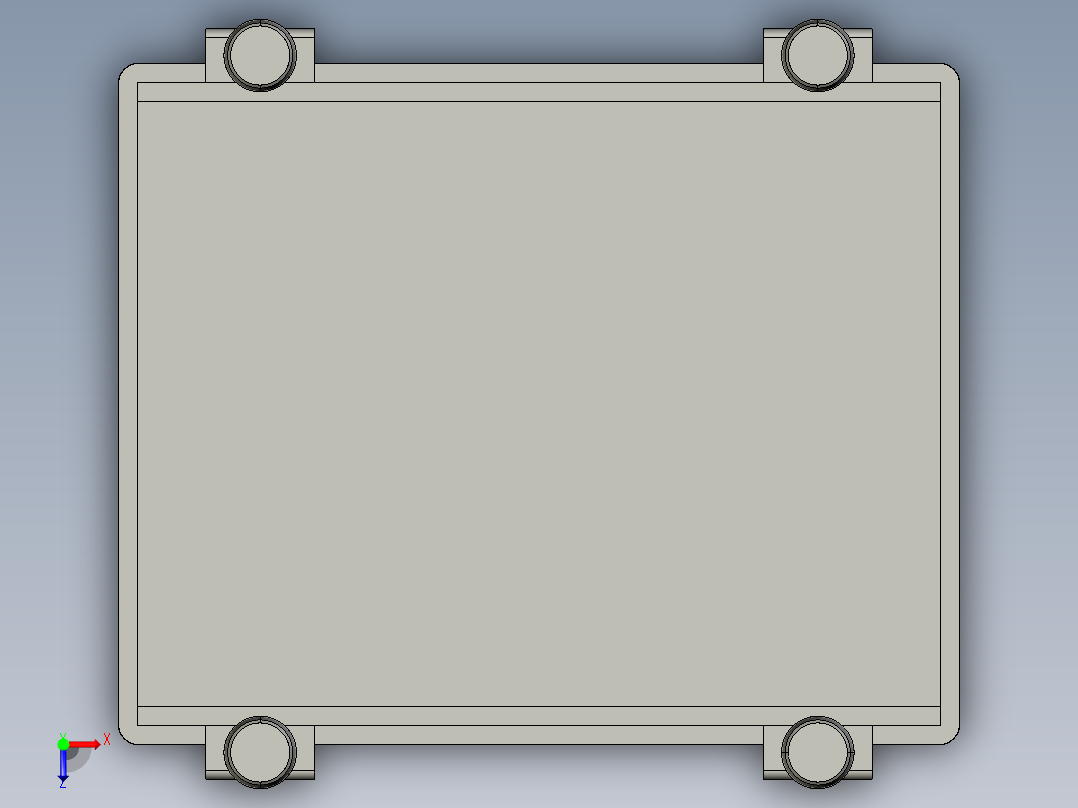 基恩士LS-D501_kc图纸模型俯视图