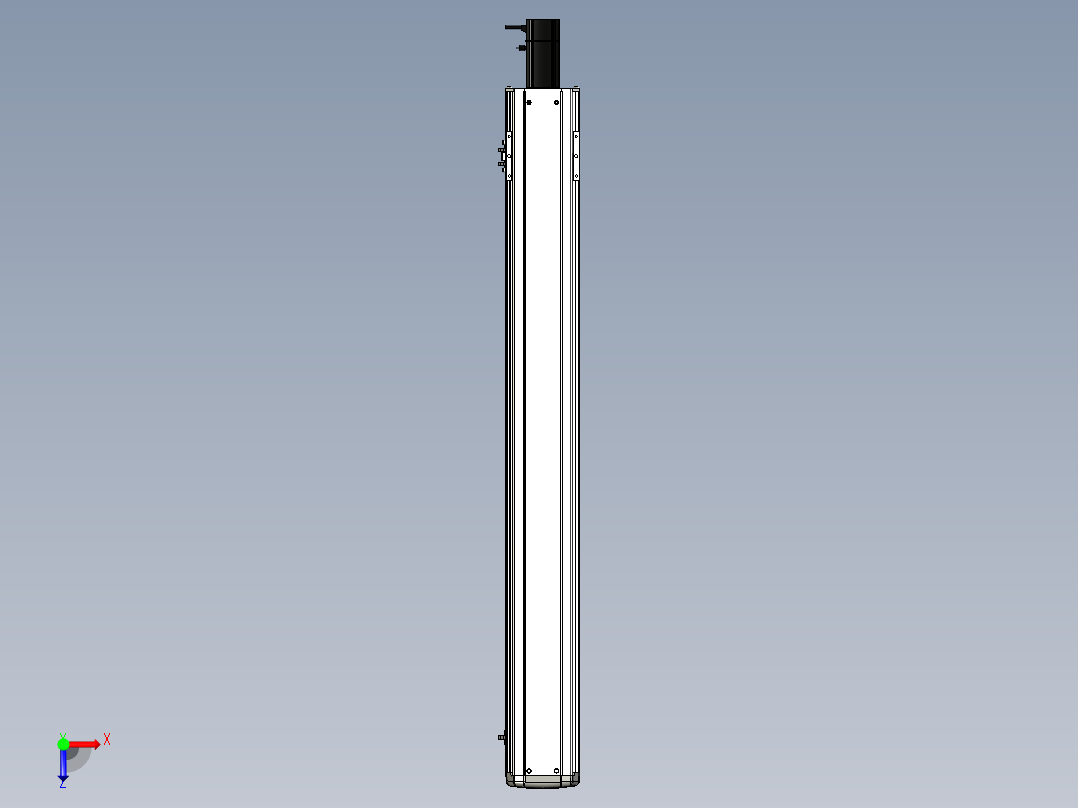 Toyo东佑达直线模组-ETH13-1050-BC-200W+煞車俯视图