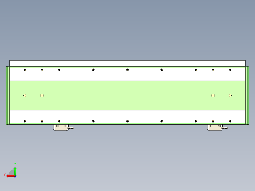 威洛博LC系列3d模型模组2LC17E2Y-S200后视图
