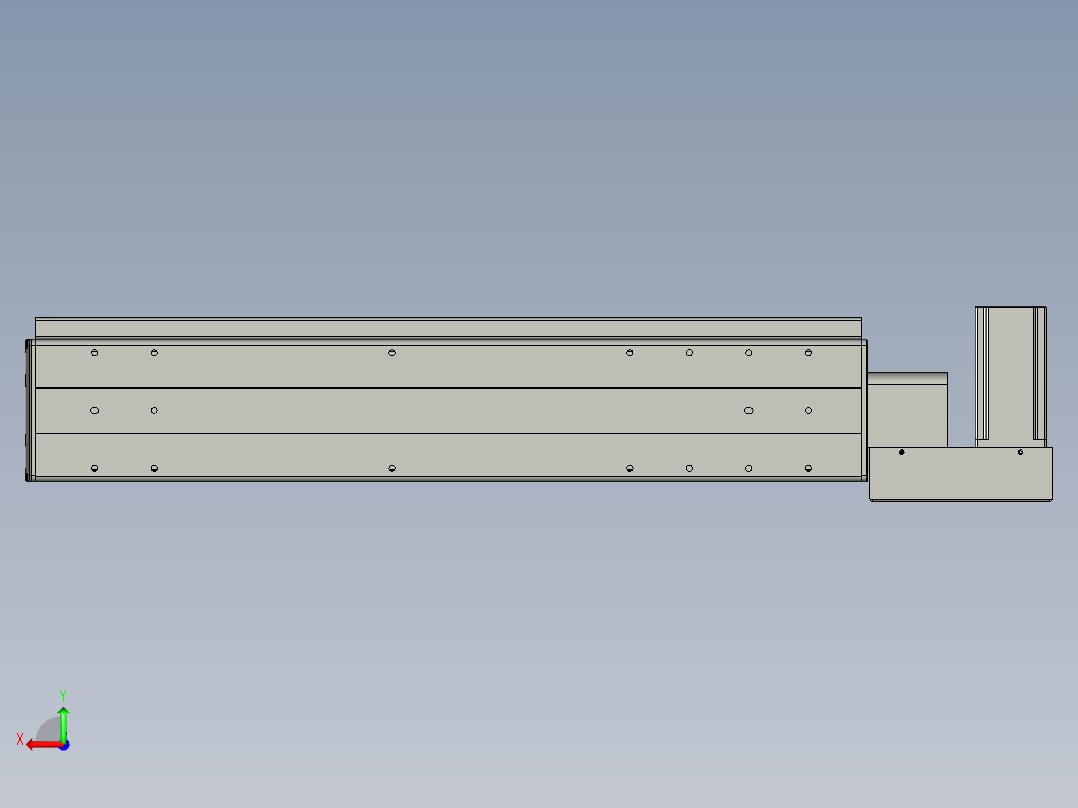 威洛博VBF12-S450-BL后视图