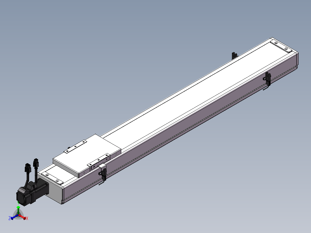 精密模组MC100-L05-650-BC-M10-C4正等轴测图